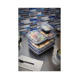 Earth Choice Entrée2go Takeout Containers, 12 Oz, 5.65 X 4.25 X 2.57, Black, 600-carton