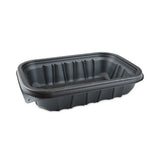 Earth Choice Entrée2go Takeout Containers, 32 Oz, 8.66 X 5.75 X 2.72, Black, 300-carton