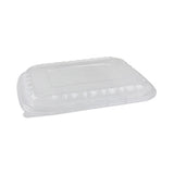 Earth Choice Entrée2go Takeout Vented Lid, 11.75 X 8.75 X 0.98, Clear, 200-carton