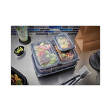 Earth Choice Entrée2go Takeout Vented Lid, 8.67 X 5.75 X 0.98, Clear, 300-carton