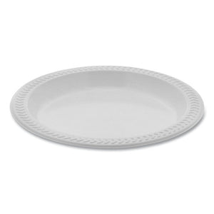 Meadoware® Ops Dinnerware, Plate, 6" Diameter, White, 1,000-carton