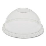 Earthchoice Cold Cup Lids With No Straw Hole, Dome Lid, Fits 9 Oz To 20 Oz "a" Cups, Clear, 900-carton