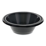 Prairieware Ops Dinnerware, Bowl, 12 Oz, 5" Diameter, Black, 1,000-carton
