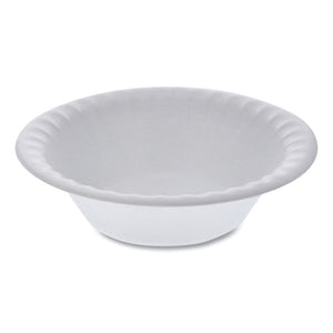 Unlaminated Foam Dinnerware, Bowl, 6" Diameter, 12 Oz, White, 1,000-carton