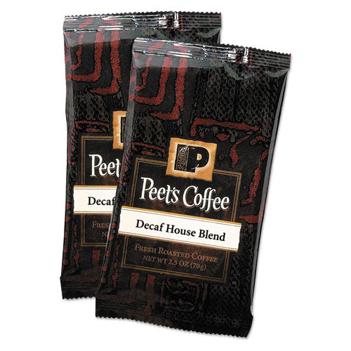 Coffee Portion Packs, House Blend, Decaf, 2.5 Oz Frack Pack, 18-box