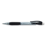 Champ Mechanical Pencil, 0.9 Mm, Hb (#2.5), Black Lead, Translucent Black Barrel, Dozen