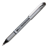 Energel Nv Stick Gel Pen, 0.5 Mm Needle Tip, Red Ink-barrel, Dozen