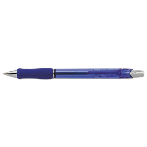 R.s.v.p. Super Rt Retractable Ballpoint Pen, 0.7mm, Blue Ink-barrel, Dozen