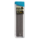 Super Hi-polymer Lead Refills, 0.7 Mm, Hb, Black, 30-tube