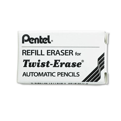 Eraser Refill For Pentel Twist-erase Mechanical Pencils, 3-tube