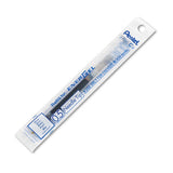 Refill For Pentel Energel Retractable Liquid Gel Pens, Needle Tip, Fine Point, Blue Ink