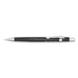 Sharp Mechanical Pencil, 0.5 Mm, Hb (#2.5), Black Lead, Black Barrel, 2-pack