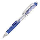 Twist-erase Click Mechanical Pencil, 0.7 Mm, Hb (#2.5), Black Lead, Blue Barrel