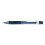 Quicker Clicker Mechanical Pencil, 0.5 Mm, Hb (#2.5), Black Lead, Transparent Smoke Barrel