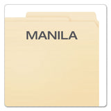 Divide It Up File Folders, 1-2-cut Tabs, Letter Size, Manila, 24-pack