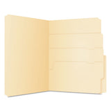 Divide It Up File Folders, 1-2-cut Tabs, Letter Size, Assorted, 24-pack