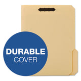 Top Tab 2-fastener Folder, 1-3-cut Tabs, Letter Size, Manila, 50-box