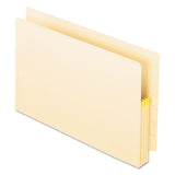 Manila Drop Front Shelf File Pockets, 3.5" Expansion, 25 Sections, Legal Size, Manila, 25-box