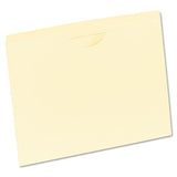 Manila Reinforced File Jackets, 2-ply Straight Tab, Legal Size, Manila, 100-box