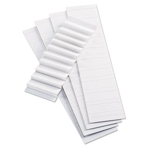 Blank Inserts For Hanging File Folder 42 Series Tabs, 1-5-cut Tabs, White, 2" Wide, 100-pack