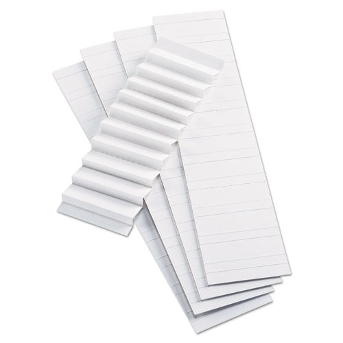Blank Inserts For Hanging File Folder 42 Series Tabs, 1-5-cut Tabs, White, 2