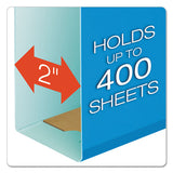 Extra Capacity Reinforced Hanging File Folders With Box Bottom, Letter Size, 1-5-cut Tab, Assorted, 25-box