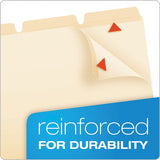 Ready-tab Reinforced File Folders, 1-3-cut Tabs, Letter Size, Manila, 50-pack