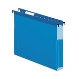 Surehook Reinforced Extra-capacity Hanging Box File, Legal Size, 1-5-cut Tab, Blue, 25-box