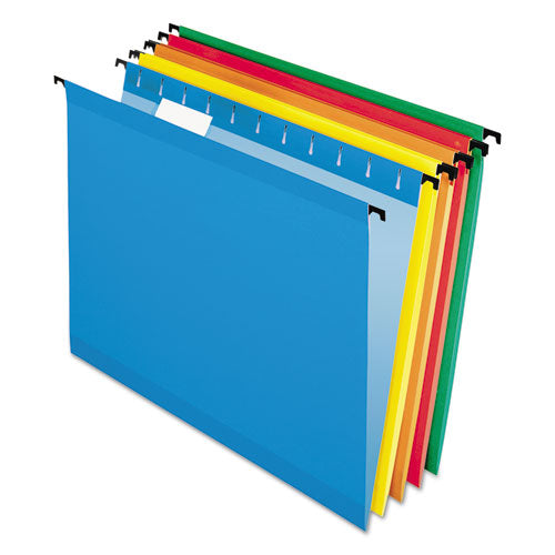 Surehook Hanging Folders, Legal Size, 1-5-cut Tab, Assorted, 20-box