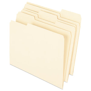 Earthwise By 100% Recycled Manila File Folders, 1-3-cut Tabs, Letter Size, 100-box