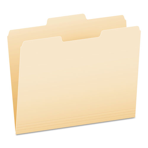 Manila File Folders, 1-3-cut Tabs, Center Position, Letter Size, 100-box