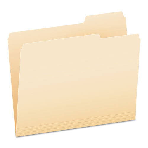 Manila File Folders, 1-3-cut Tabs, Right Position, Letter Size, 100-box