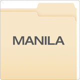 Manila File Folders, 1-3-cut Tabs, Right Position, Letter Size, 100-box