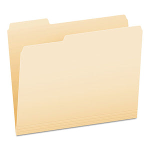 Manila File Folders, 1-3-cut Tabs, Letter Size, 100-box