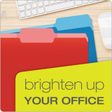 File Folders With Erasable Tabs, 1-3-cut Tabs, Letter Size, Assorted, 30-pack