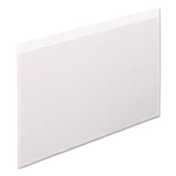 Self-adhesive Pockets, 4 X 6, Clear Front-white Backing, 100-box