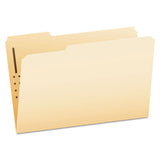 Manila Folders With One Fastener, 1-3-cut Tabs, Letter Size, 50-box