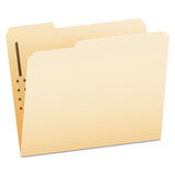 Manila Folders With One Fastener, 1-3-cut Tabs, Letter Size, 50-box