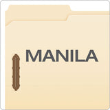 Manila Folders With Two Fasteners, 1-3-cut Tabs, Legal Size, 50-box