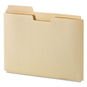 File Folder Pocket, 0.75" Expansion, Letter Size, Manila, 10-pack