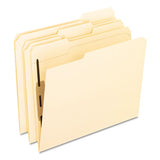 Manila Folders With Two Bonded Fasteners, 1-3-cut Tabs, Letter Size, 50-box