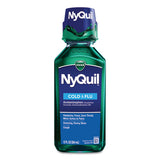 Nyquil Cold And Flu Nighttime Liquid, 12 Oz Bottle, 12-carton