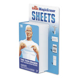 Magic Eraser Sheets, 3.5 X 5.8, 0.03" Thick, White, 16-pack, 8 Packs-carton