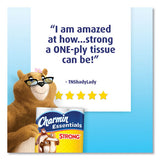 Essentials Strong Bathroom Tissue, Septic Safe, 1-ply, White, 451-roll,12 Rolls-pack