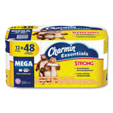 Essentials Strong Bathroom Tissue, Septic Safe, 1-ply, White, 451-roll,12 Rolls-pack