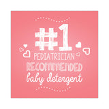 Ultra Laundry Detergent, Baby Powder Scent, 165 Oz Bottle, 4-carton