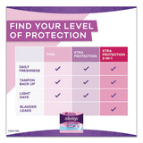Thin Daily Panty Liners, Regular, 120-pack