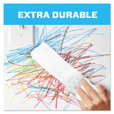 Magic Eraser Extra Durable, 4 3-5" X 2 2-5", 7-10" Thick, White, 30-carton