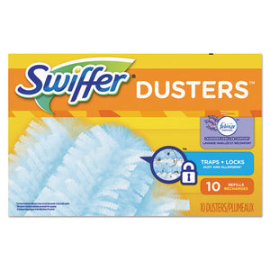 Refill Dusters, Dustlock Fiber, Light Blue, Lavender Vanilla Scent,10-bx,4bx-ctn