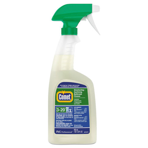 Disinfecting-sanitizing Bathroom Cleaner, 32 Oz Trigger Bottle, 8-carton